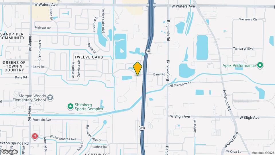 7237 Bellingham Oaks Blvd Map and Location Details