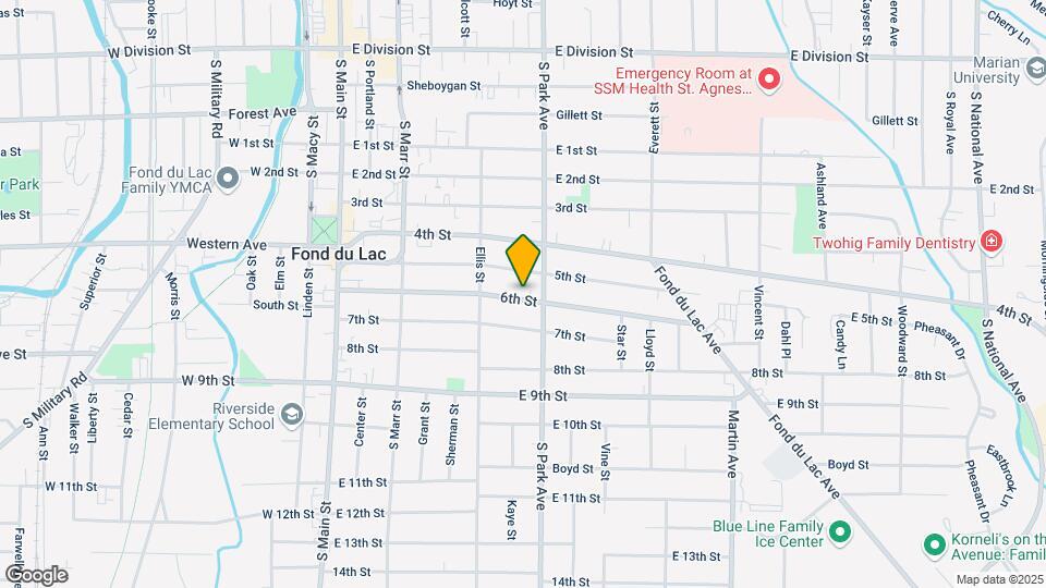 189 6th St Map and Location Details
