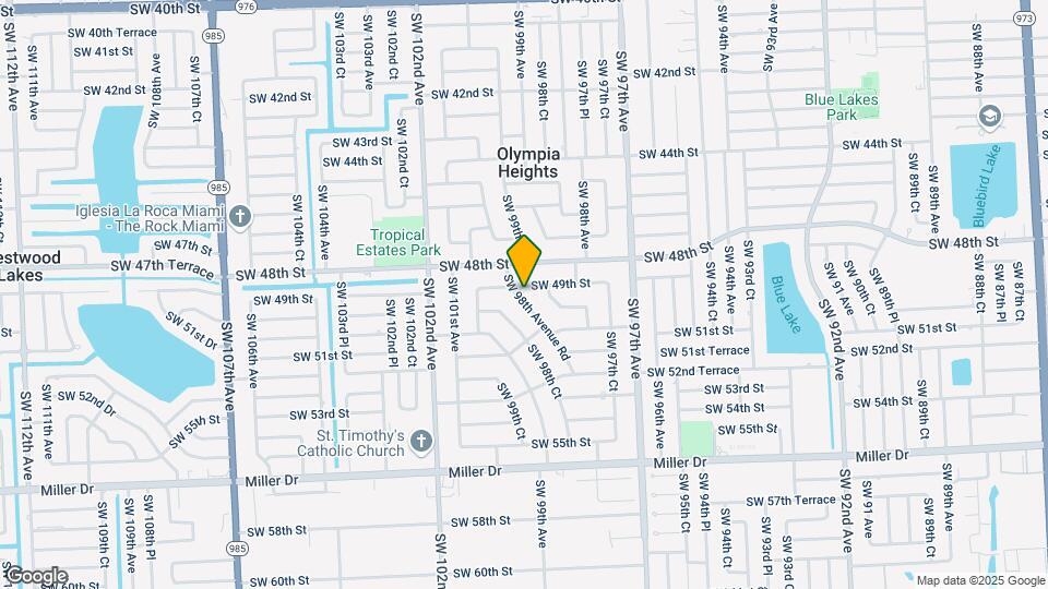 4901 SW 98th Avenue Rd Map and Location Details