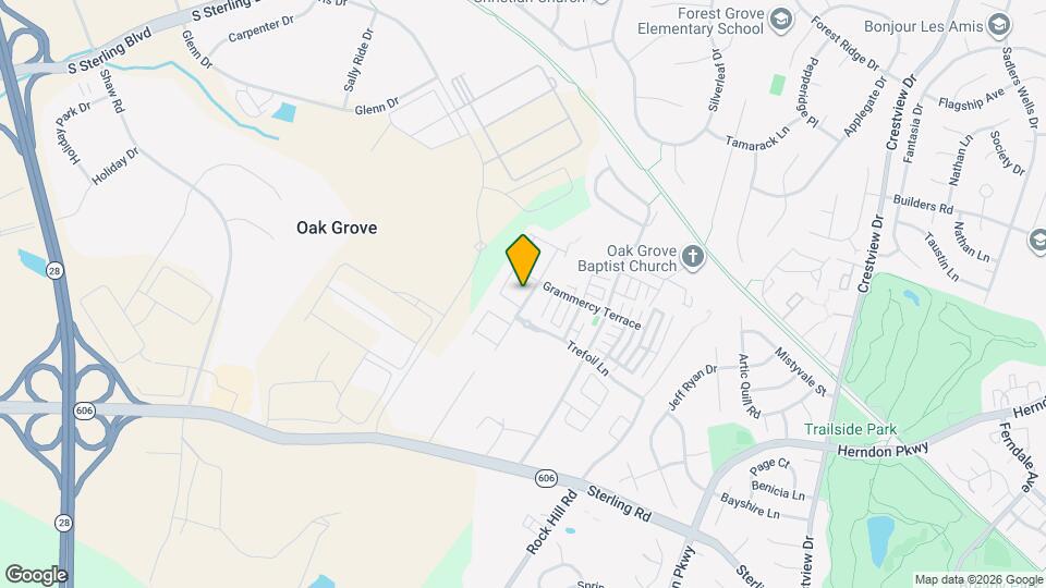 22899 Chestnut Oak Terrace Mapa y Detalles de la Ubicación