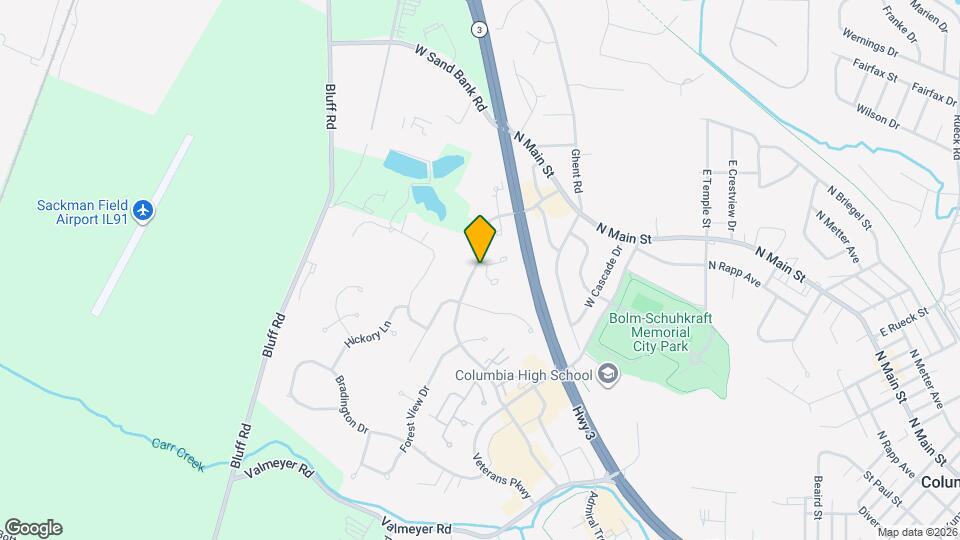 115 Meadow Ln S Map and Location Details