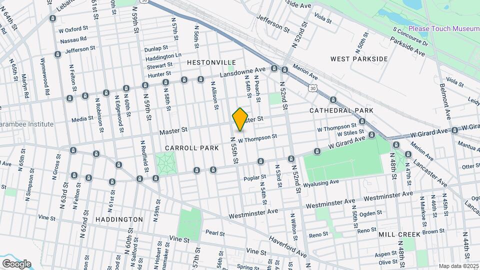 1304 N Conestoga St Map and Location Details