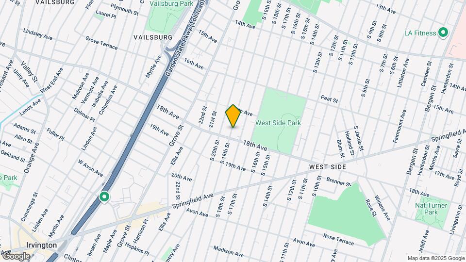 654 S 19th St, Unit #1 Mapa y Detalles de la Ubicación