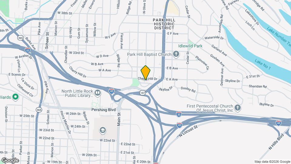 127 Crestview Dr Map and Location Details
