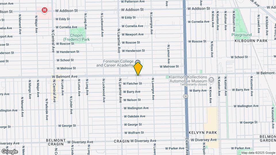 3157 N Leclaire Ave Mapa y Detalles de la Ubicación