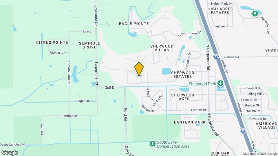 4635 Longbow Dr Map and Location Details
