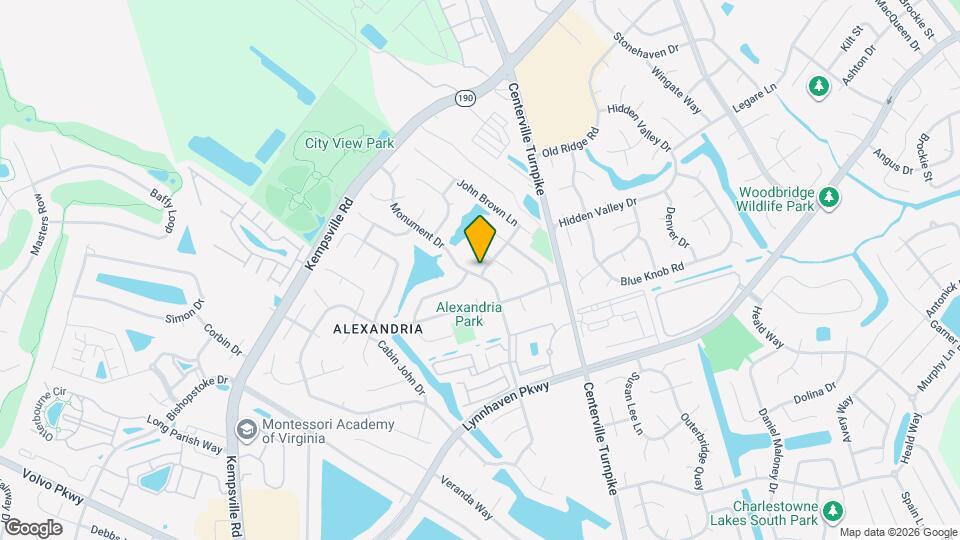 1956 Monument Dr Map and Location Details