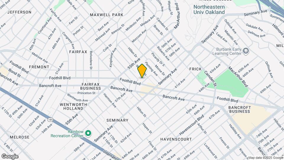2523-2533 Mason St Mapa y Detalles de la Ubicación
