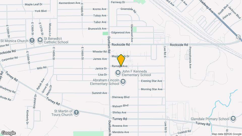 15312 Ramage Ave Map and Location Details