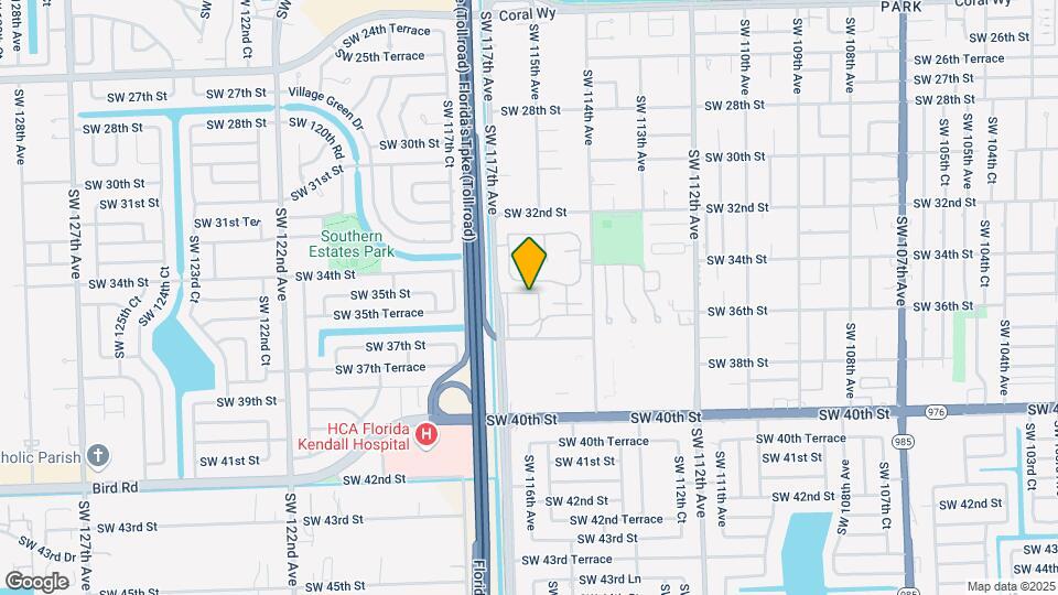 3561 SW 117th Ave, Unit 408 Map and Location Details