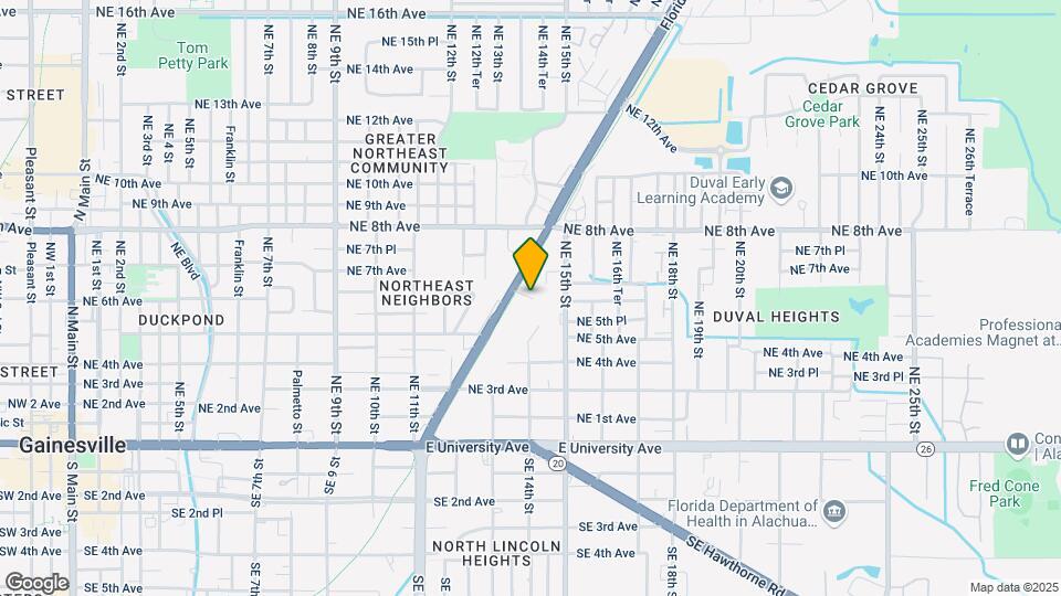 637 NE Waldo Rd Map and Location Details