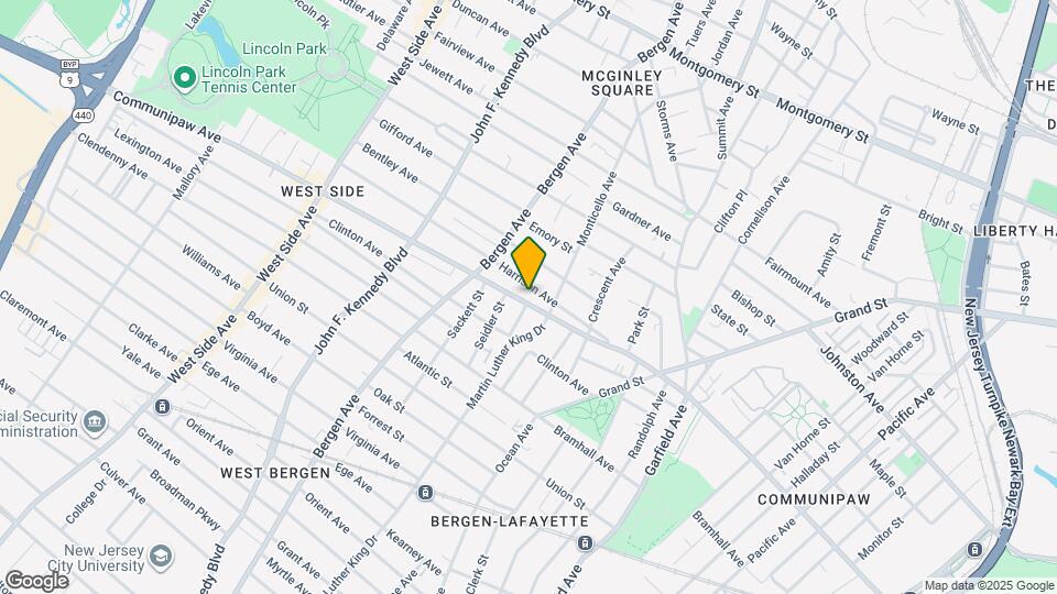 610 Communipaw Ave, Unit 2R Map and Location Details