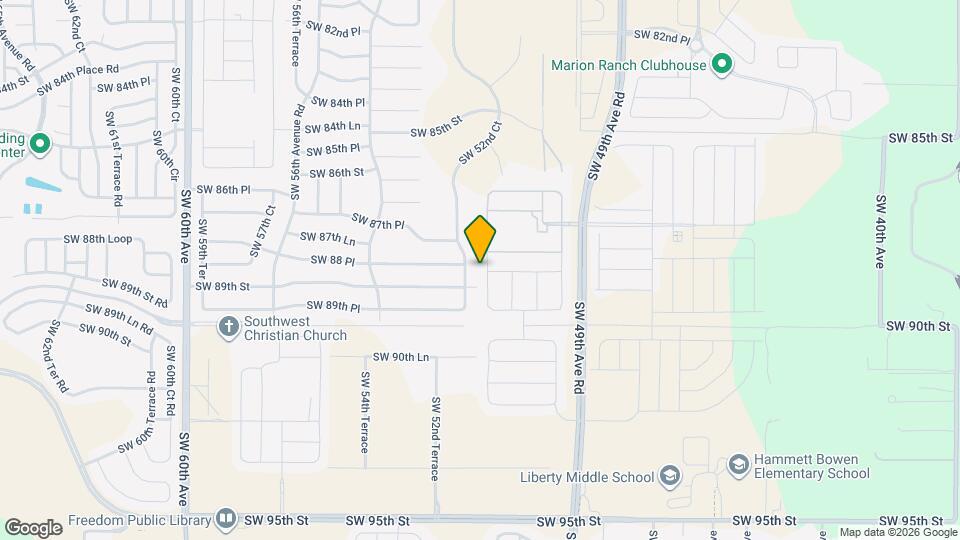 8792 SW 49th Cir Map and Location Details