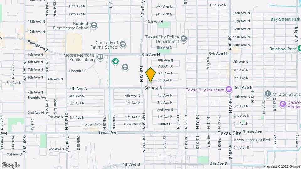 505 13th St N Map and Location Details