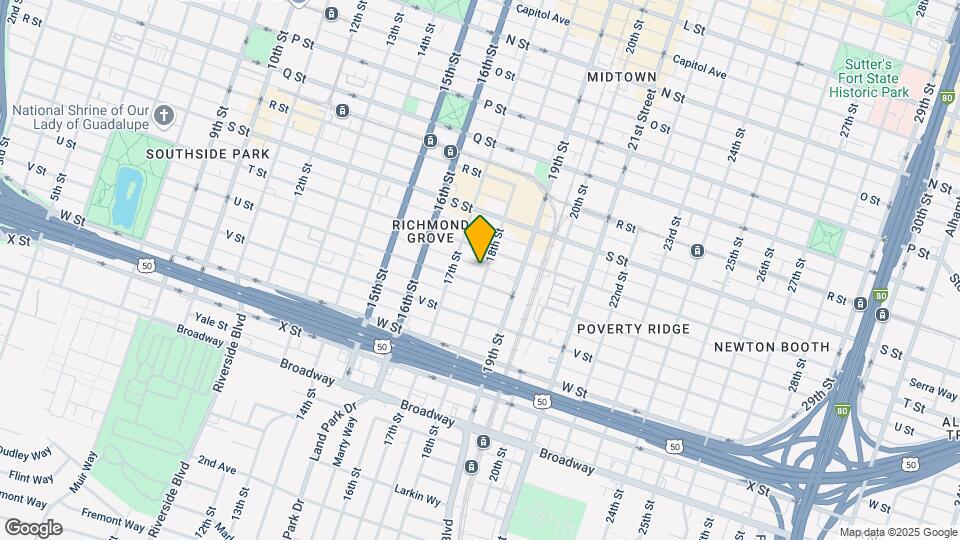 2016 18th St Map and Location Details