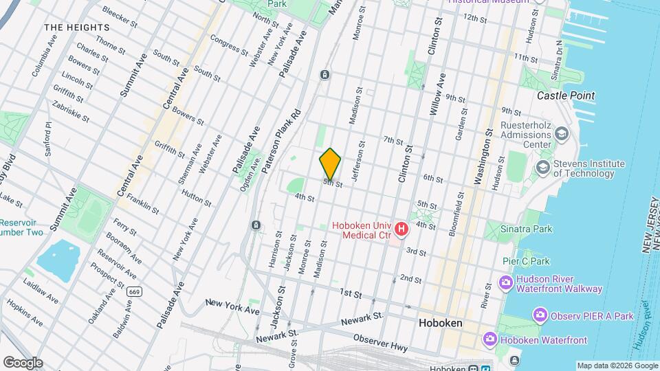 557 5th St Map and Location Details