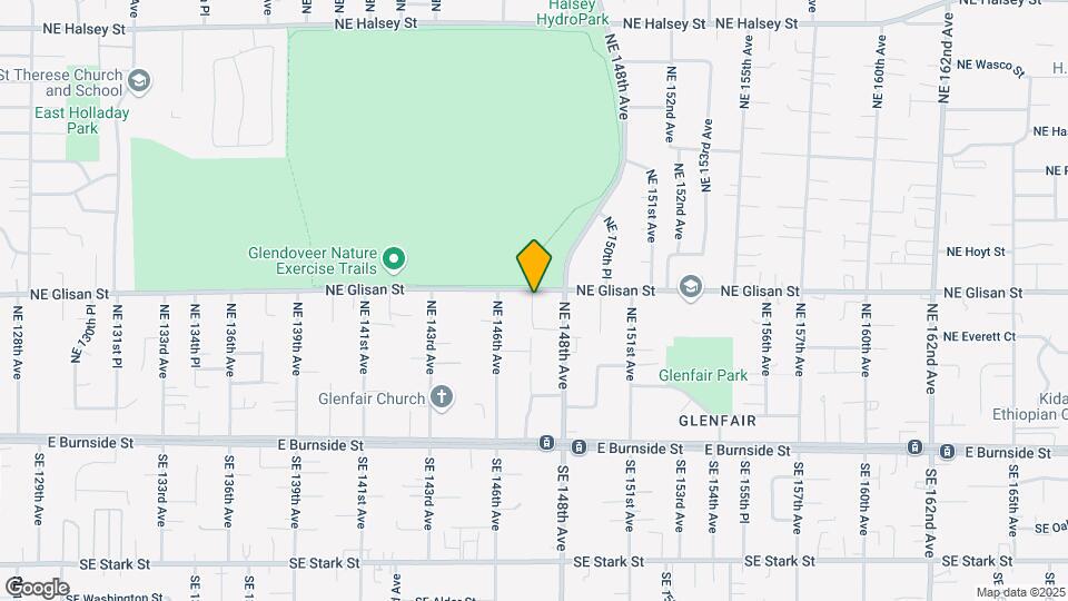 14708 NE Glisan St Map and Location Details