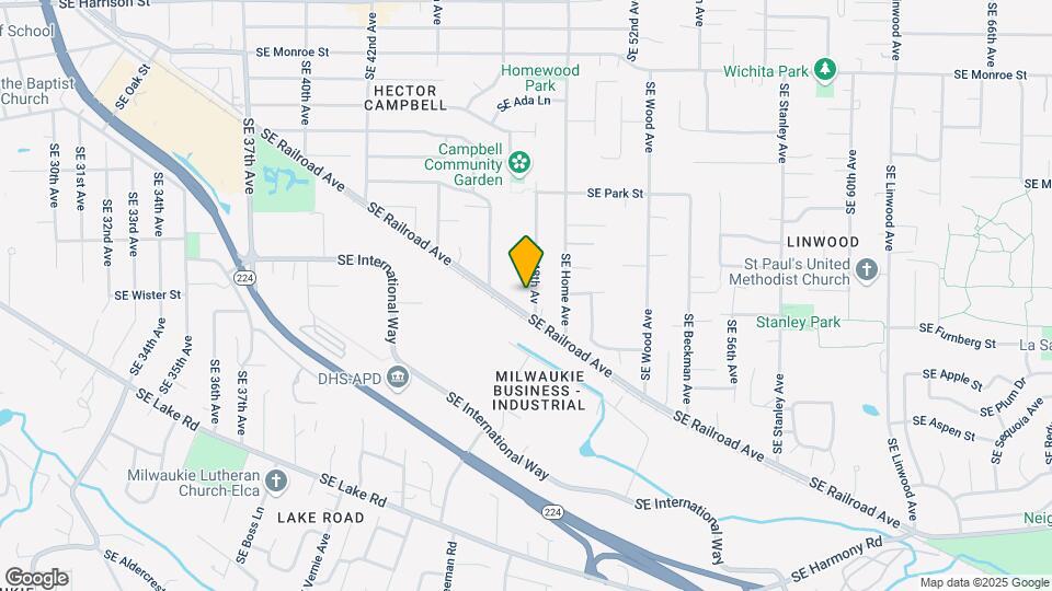 11757 SE 48th Av Map and Location Details