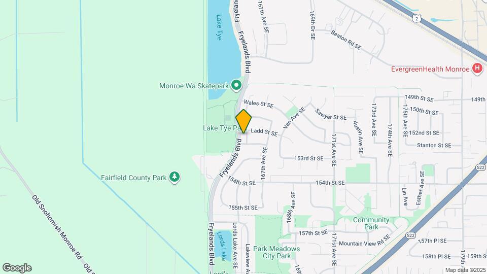 15120 165th Ave SE Mapa y Detalles de la Ubicación