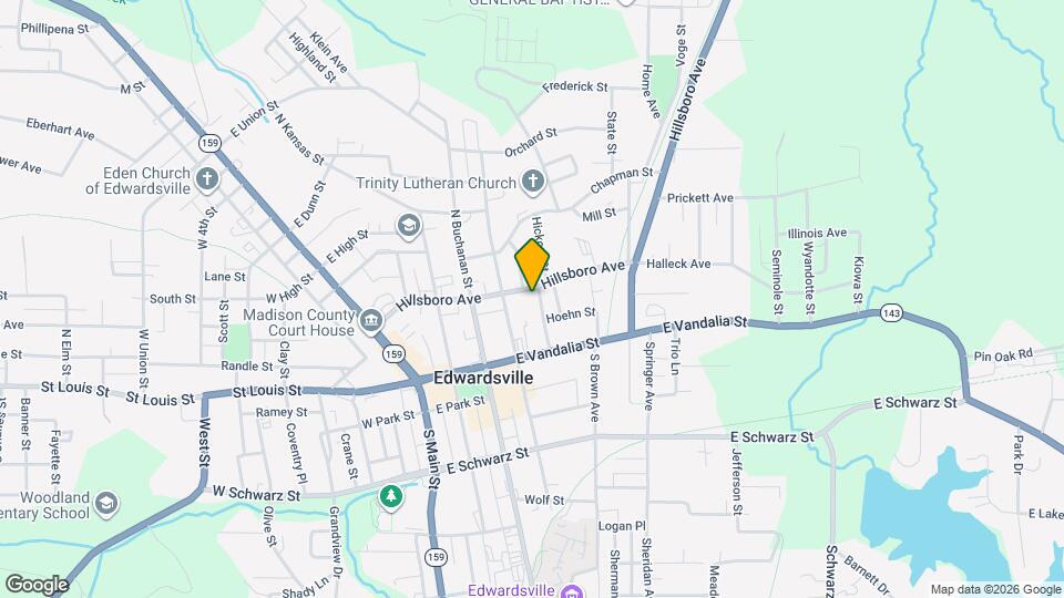 518 Hillsboro Map and Location Details