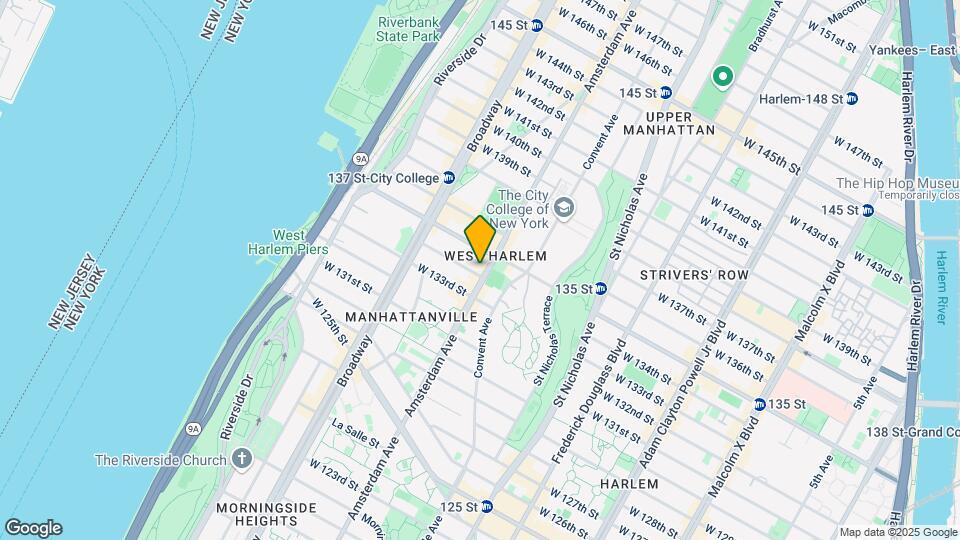 1500-1502 Amsterdam Ave Mapa y Detalles de la Ubicación
