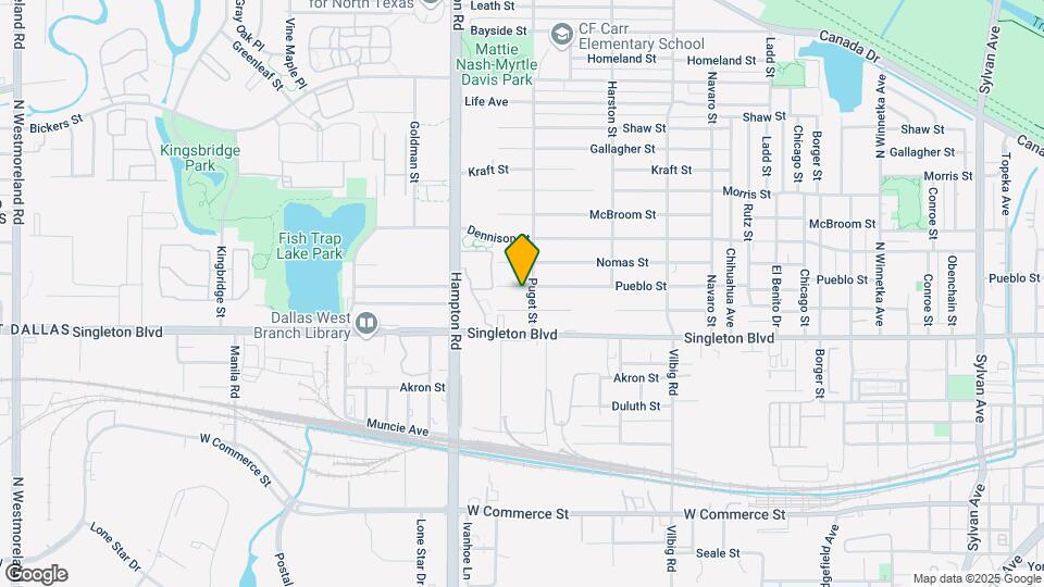 2010 Pueblo St Map and Location Details