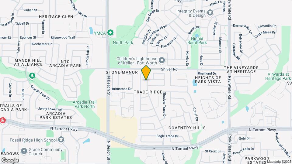 8841 Trace Ridge Pkwy Map and Location Details