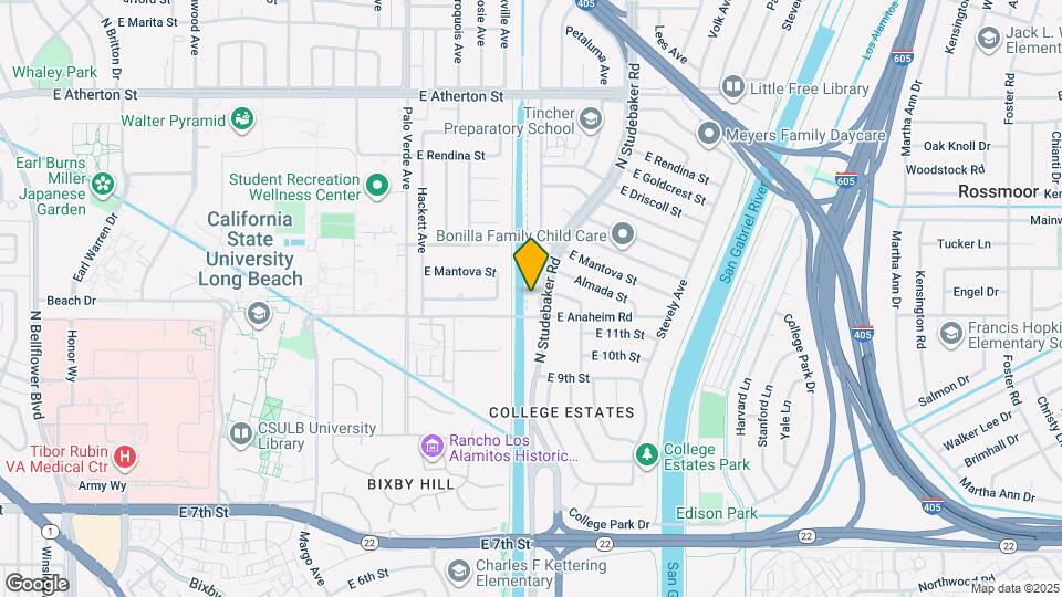 1223 N Studebaker Rd Map and Location Details