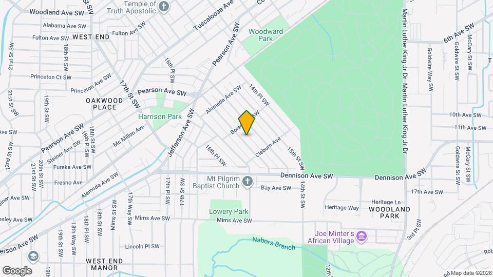 1225 15th Way SW Mapa y Detalles de la Ubicación