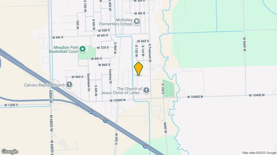 1095 S 150 W Map and Location Details