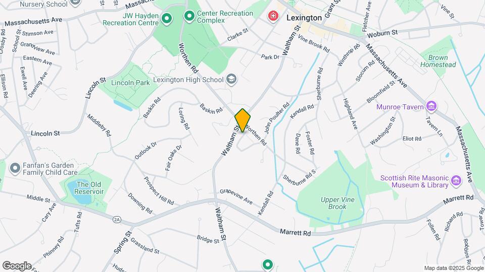 15 Captain Parker Arms Map and Location Details