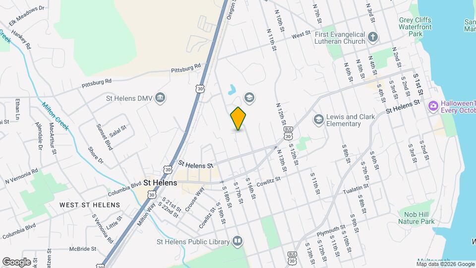 260 N 16th St Map and Location Details