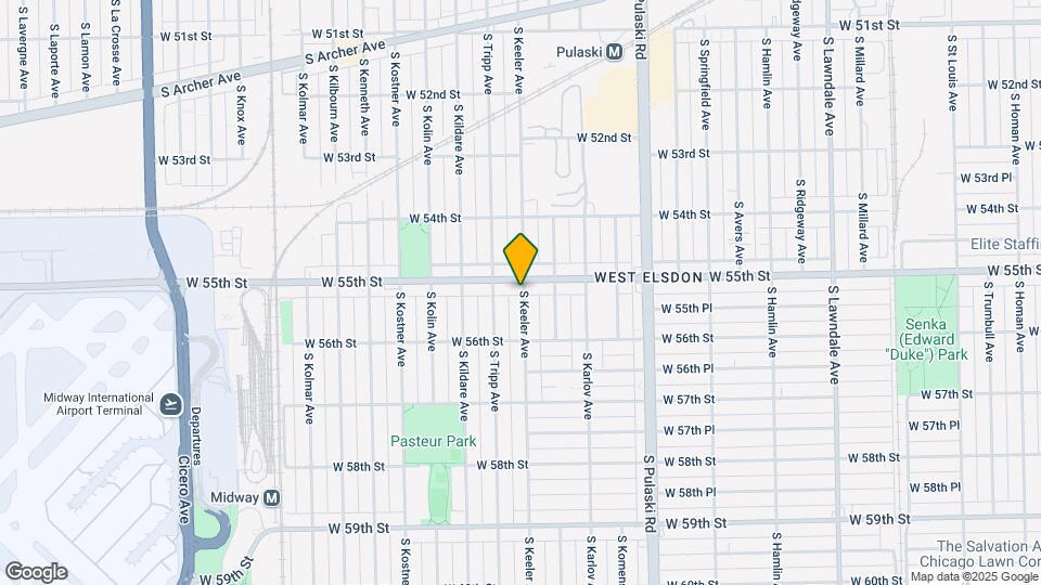 4201 W 55th St Map and Location Details