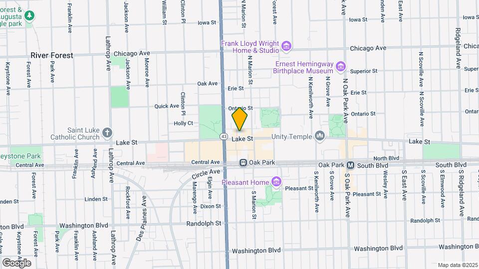 1114-1126 Lake St Map and Location Details