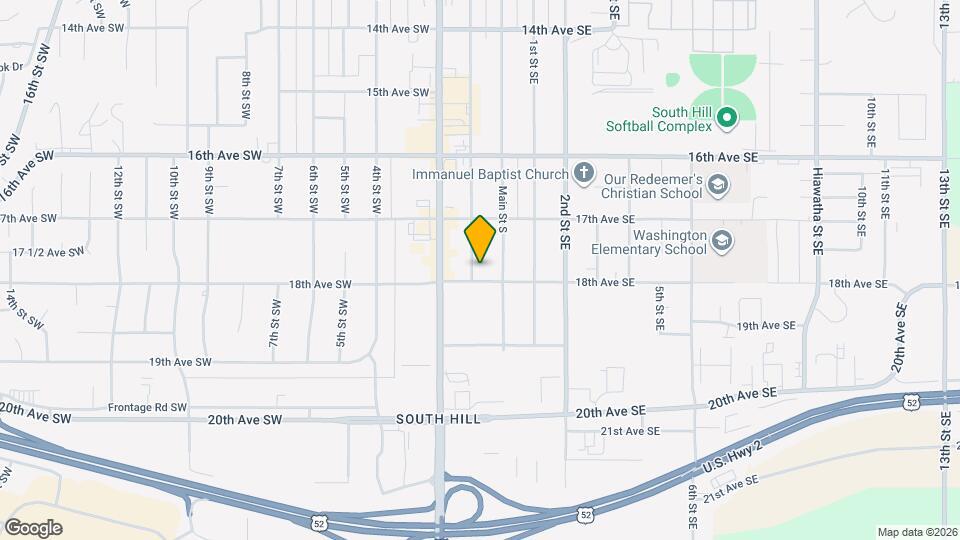 1729 1st St SW Mapa y Detalles de la Ubicación