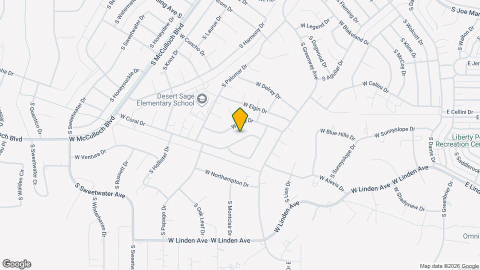 247 W Coral Dr Map and Location Details