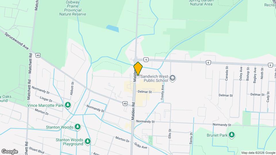 1855 Wyoming Ave Map and Location Details