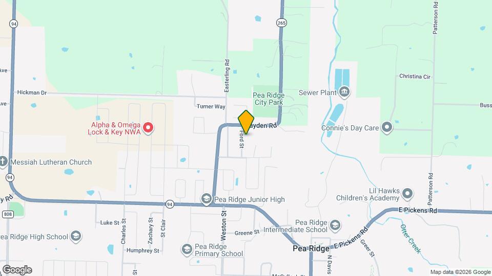 2112 Ford St Map and Location Details