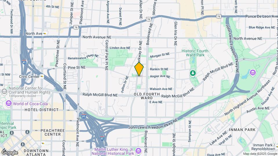 431 NE Parkway Dr Map and Location Details