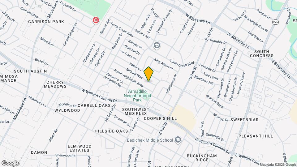 909 Milford Way Map and Location Details