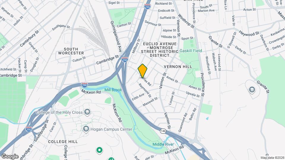 26 Fairfax Rd, Unit 3 Map and Location Details