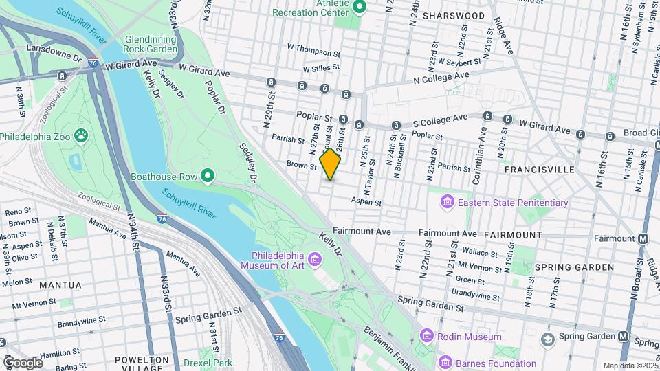 768 N 26th St, Unit B Map and Location Details