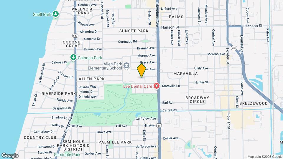 1849 Maravilla Ave, Unit A21 Map and Location Details