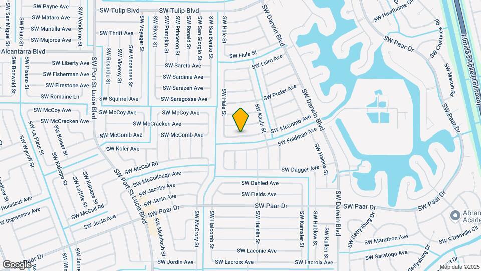 543 SW McComb Ave Map and Location Details