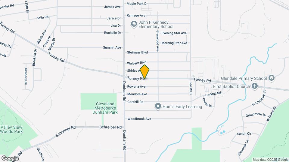 15514 Turney Rd Map and Location Details