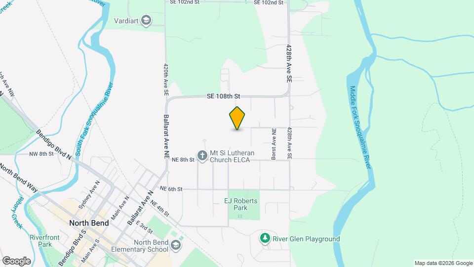 617 NE 10th St Map and Location Details