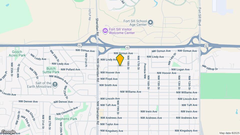 1816 NW Pollard Ave Map and Location Details