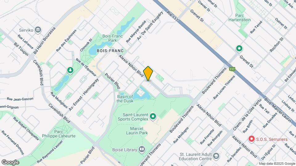 1688 Alexis-Nihon Boul Map and Location Details