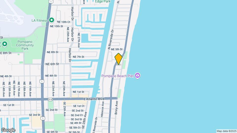 305 N Pompano Beach Blvd Map and Location Details