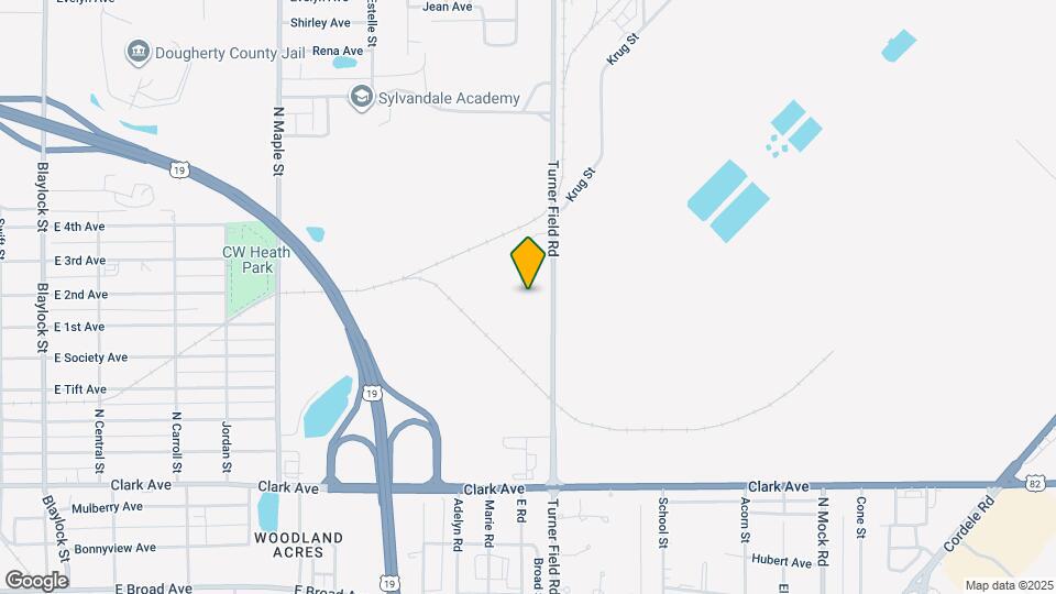 1516 E Society Ave Map and Location Details